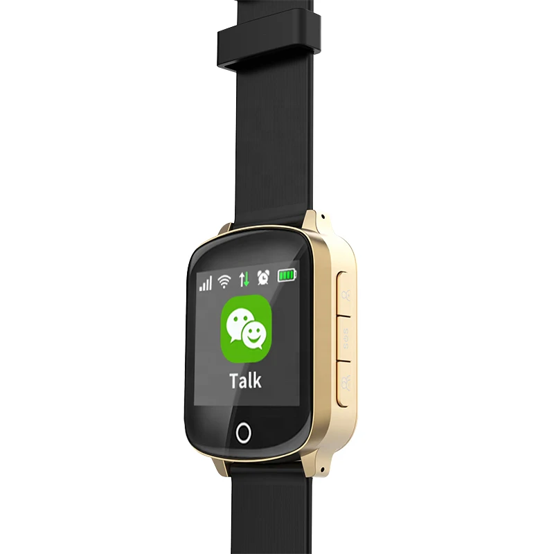 Wonlex EW200S Smart Watch Waterproof IP67 Wearable Devices Elderly Health Fall-down Alarm Blood Pressure Heart Rate Detection