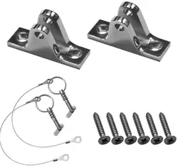 Морская лодка Бимини Топ фитинг стержень палубы нержавеющая сталь с булавки наклонной болт