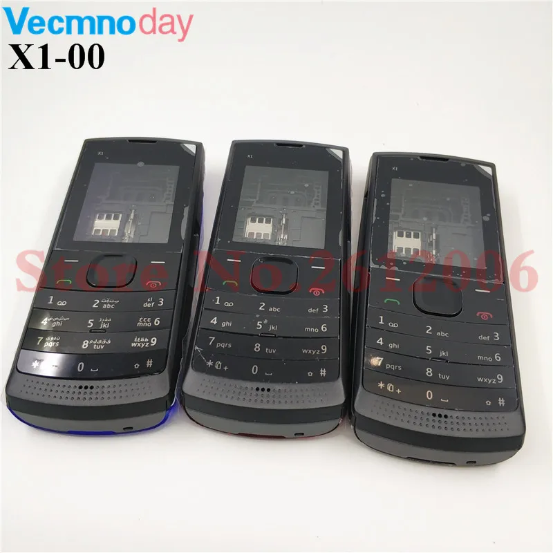 

New High Quality Housing Case Middle Frame For Nokia X1-00 X1-01 With English Keyboard
