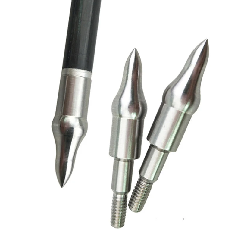 Hunting Archery Broadheads 150GR Target Arrow Head Steel Point Compound