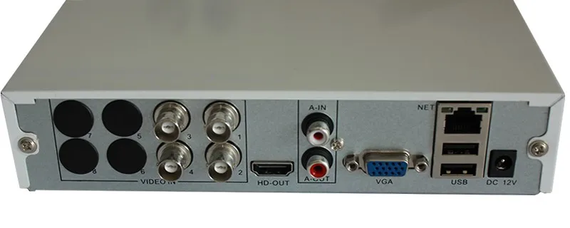 mini AHD DVR 4CH back