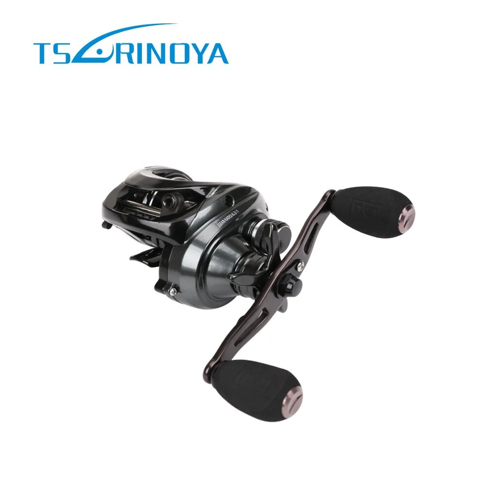 

Tsurinoya New Full Metal Baitcasting Fishing Reel Max Drag 10KG 10+1BB 260g Suir for Saltwater and Freshwater Lure Fishing Reel