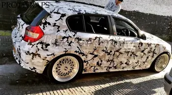 

PROTWRAPS brown camo vinyl car wrapping styling self adhesive vinyl stickers with air release size 1.52x10m/20m/30m available
