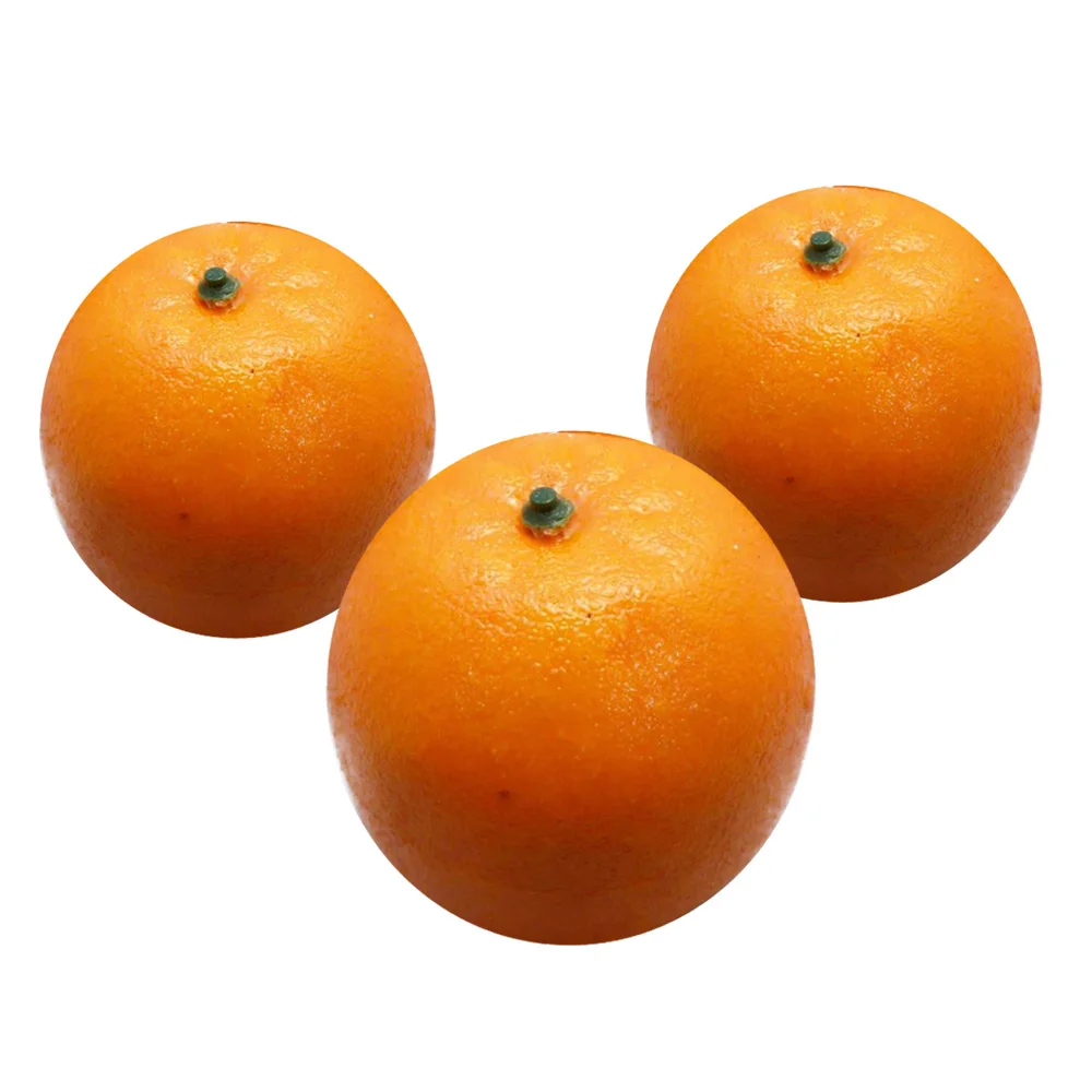 3 шт. 8 см диаметр искусственная пена имитация апельсинов Модель Декор Орнамент