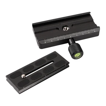 

Quick Release Plate PR60 PR80 PR100 with 1/4" Screw Mount For Arca Swiss Benro Monopod Tripod Ball Head DSLR cameras