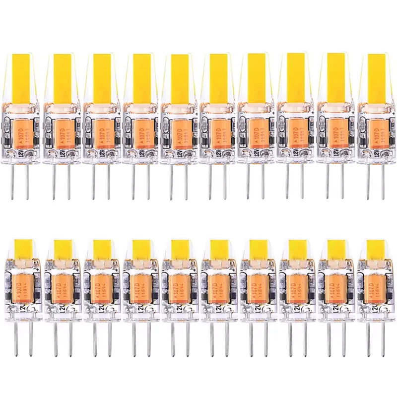 

Mini G4 LED Lamp COB LED Bulb 3W 6W DC AC 12V LED G4 COB Light 360 Beam Angle Chandelier Light Replace Halogen G4 Lamps