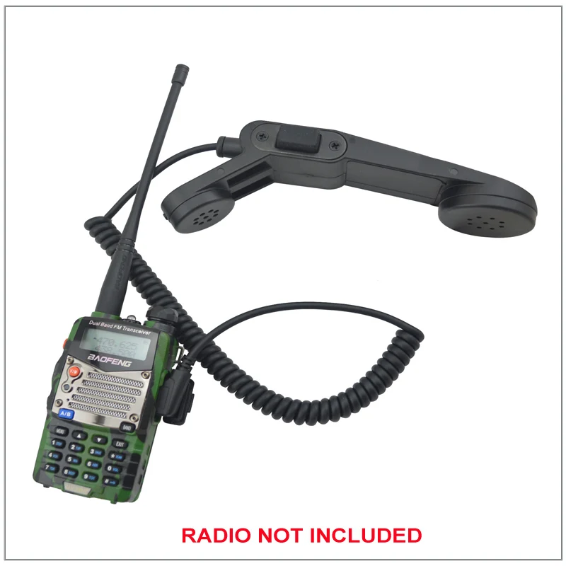 Телефон Стиль микрофон динамик микрофон для Kenwood Baofeng Радио UV-5R, Wouxun KG-UVD1P, TYT MD-390