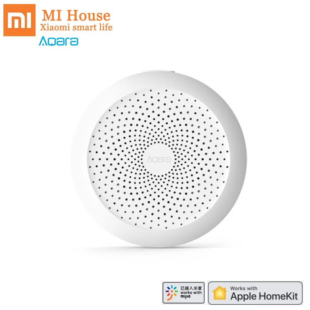 

Xiaomi Mijia Aqara Hub Gateway Smart Home Center LED Night Light Wireless WiFi Mijia App Phone Control Use With Apple Homekit