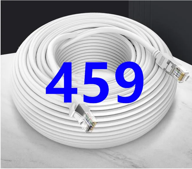 

B459 High Speed Cat 7 Ethernet Network Cable RJ45 Pure Copper Shielded Network Cable 10 Gigabit HD Transmission For PC Router La