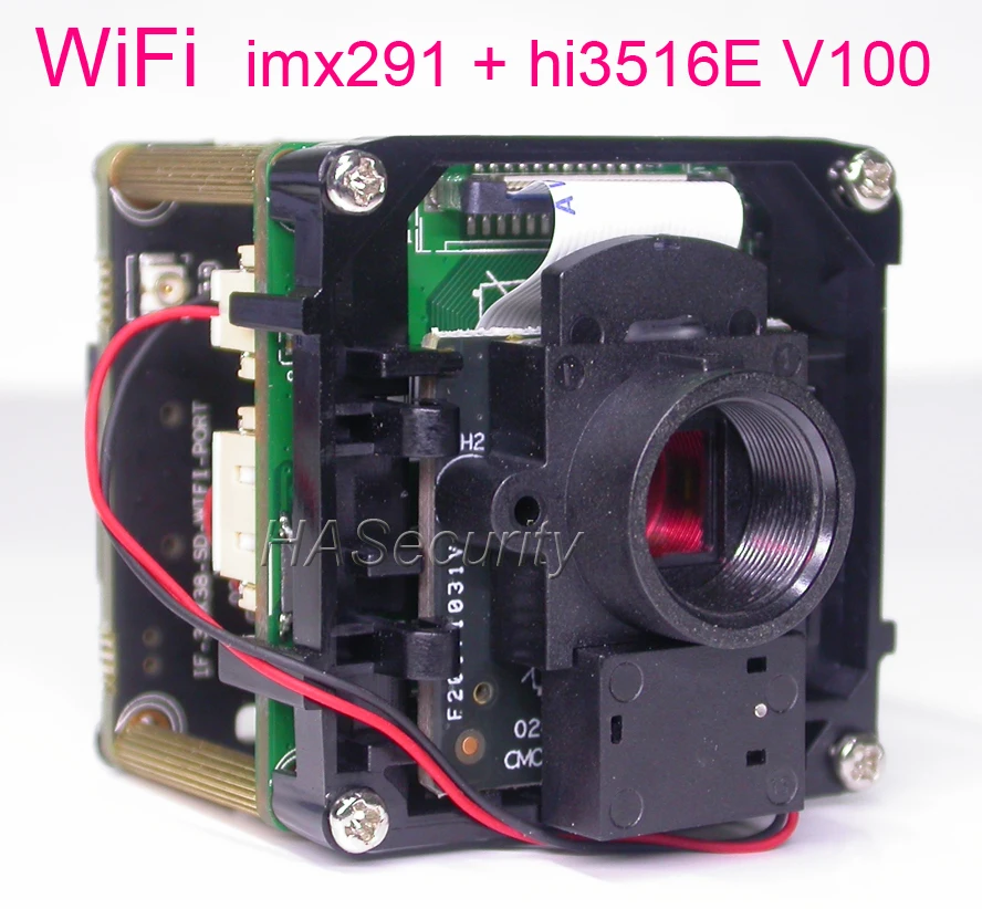 WiFi H.265/H.264 1/2. 9 &quotsony STARVIS IMX291 CMOS + Hi3516E V100 CCTV IP камера Модуль платы блока программного