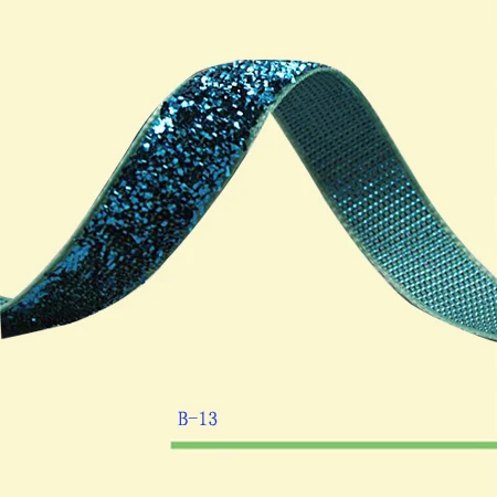 Эластичная Бирюзовая металлическая бархатная лента бархатная Блестящая лента 3/" эластичная бархатная Блестящая лента цена договорная