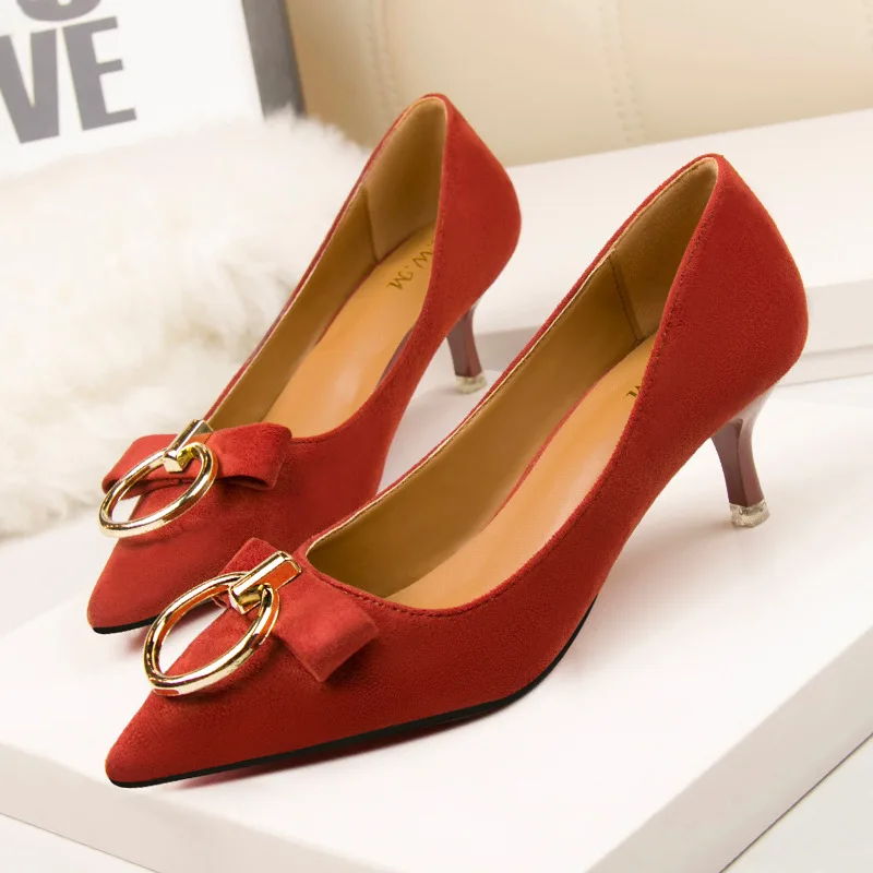 Ou Mo brand Solid Elegant Sexy sandals women?s High heels 5.5cm Women's shoes wedding banquet Female Slip-on Dress shoes Ou Mo brand Solid Elegant Sexy sandals women?s High heels 5.5cm Women's shoes wedding banquet Female Slip-on Dress shoes