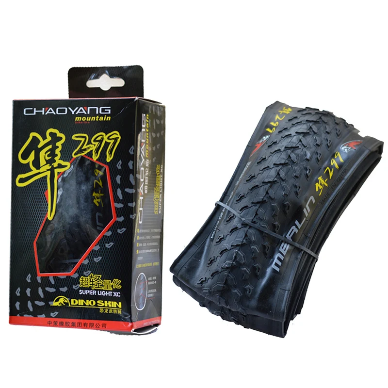 

CHAOYANG SUPER LIGHT XC 299 Foldable Mountain Bicycle Tire 120tpi Bicycle Ultralight MTB Tire 26/27.5*1.95 Cycling Bicycle Tyre