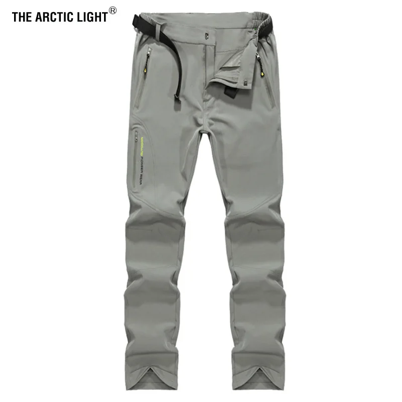 El Ártico de luz para los hombres de secado rápido Pantalones deportes al aire libre respirable acampando senderismo seco rápido pantalones de senderismo pesca de verano Pantalones