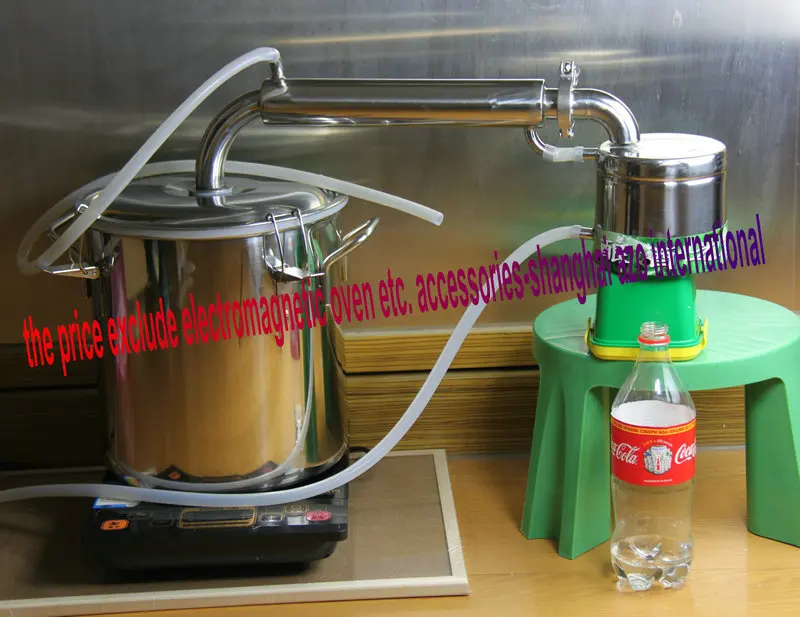 Барное оборудование для пивоварения Вино лимбек дистиллированная вода baijiu бытовой 20 л гидрозоль водка чайник варить алкоголь виски дистиллятор