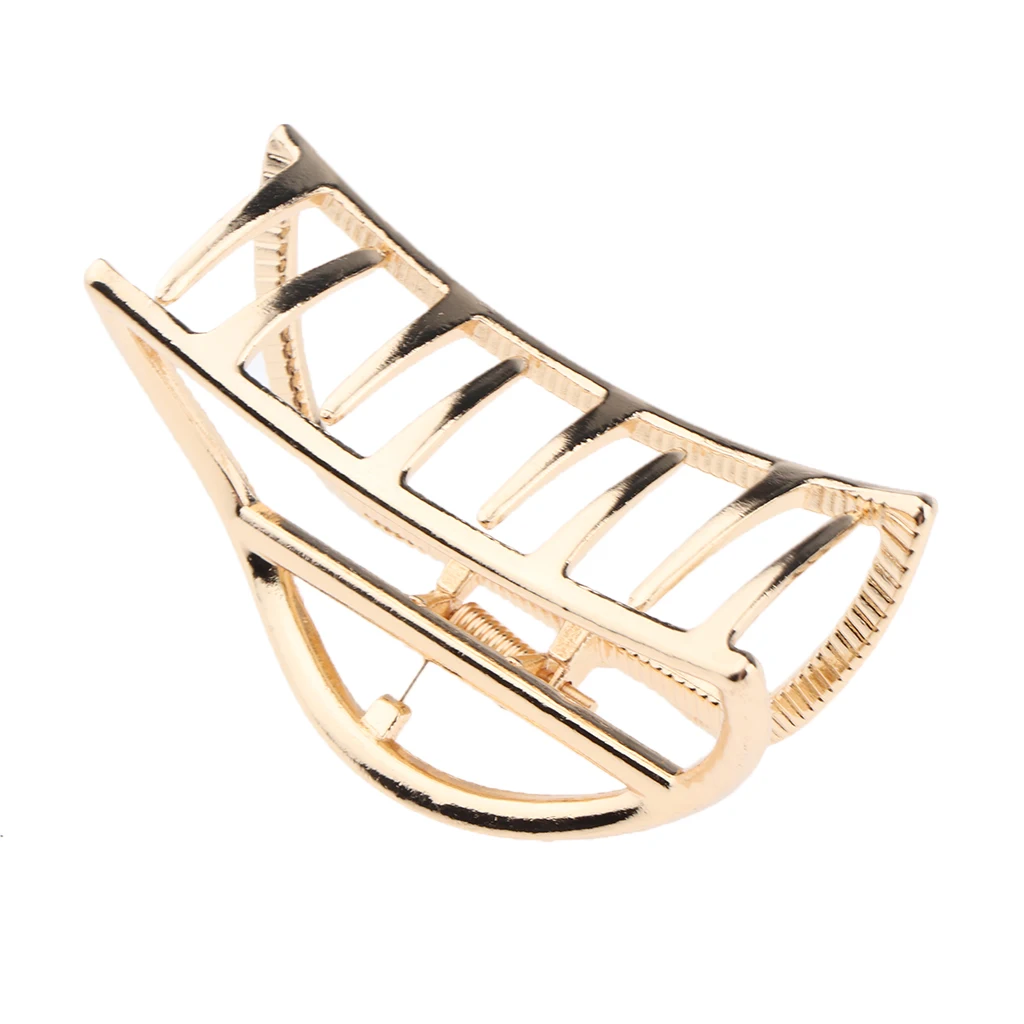 Women Lady Girls Hair Claw Clips Vintage Metal Strong Holding Power Hair Clips Clamps Hair Accessories Hairstyle Tool