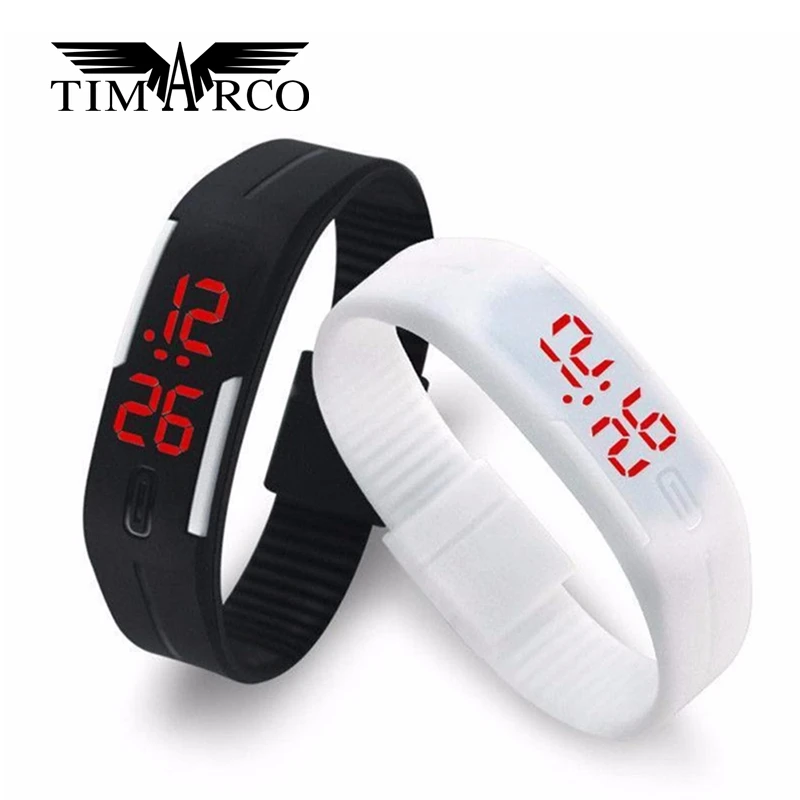 

Digital Watches Men Womens Bracelet LED Watches relogio masculino saat sport men watch military clock kids electronic wristwatch