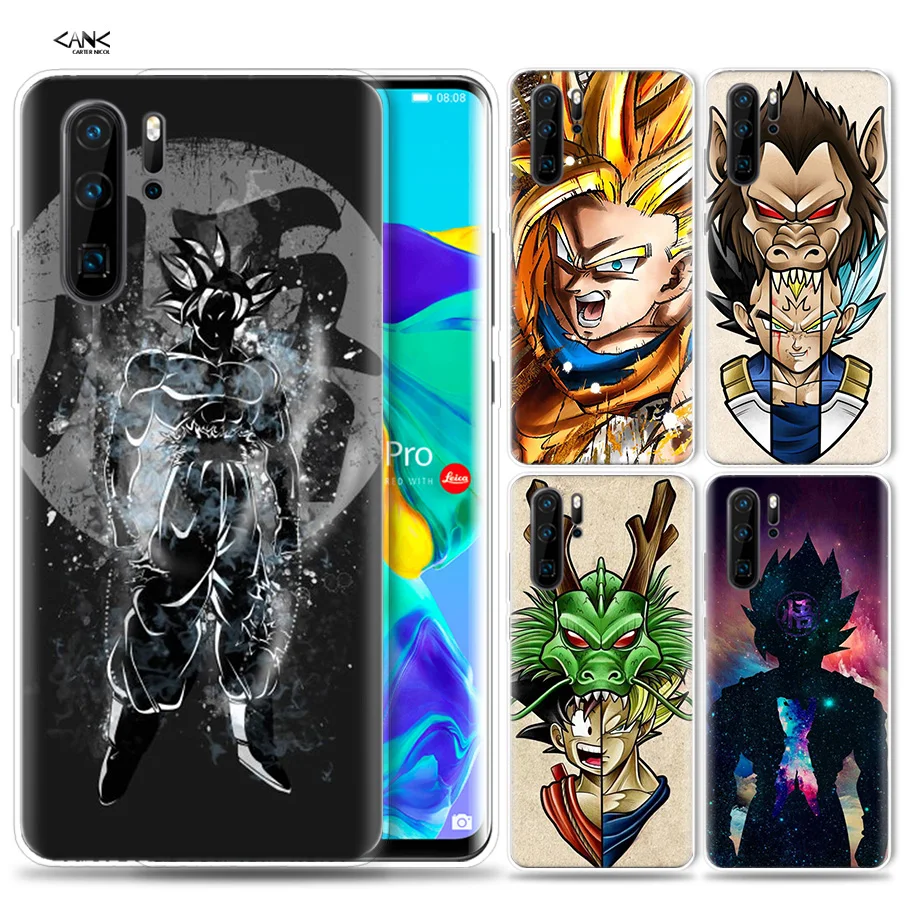 

Case for Huawei P30 P20 P10 P9 Mate 10 20 Lite Pro Mobile Cell Phone Bag P Smart Z 2019 Plus Dragon Ball Z Tattoo P8 P30Pro P20l