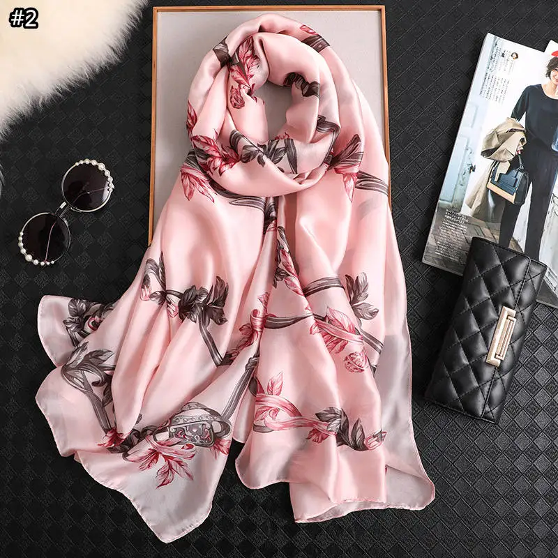Шарф хиджаб с цветочным принтом 3 цвета мусульманские хиджабы Модные женские шарфы шали брендовый мягкий шарф 10 шт./партия