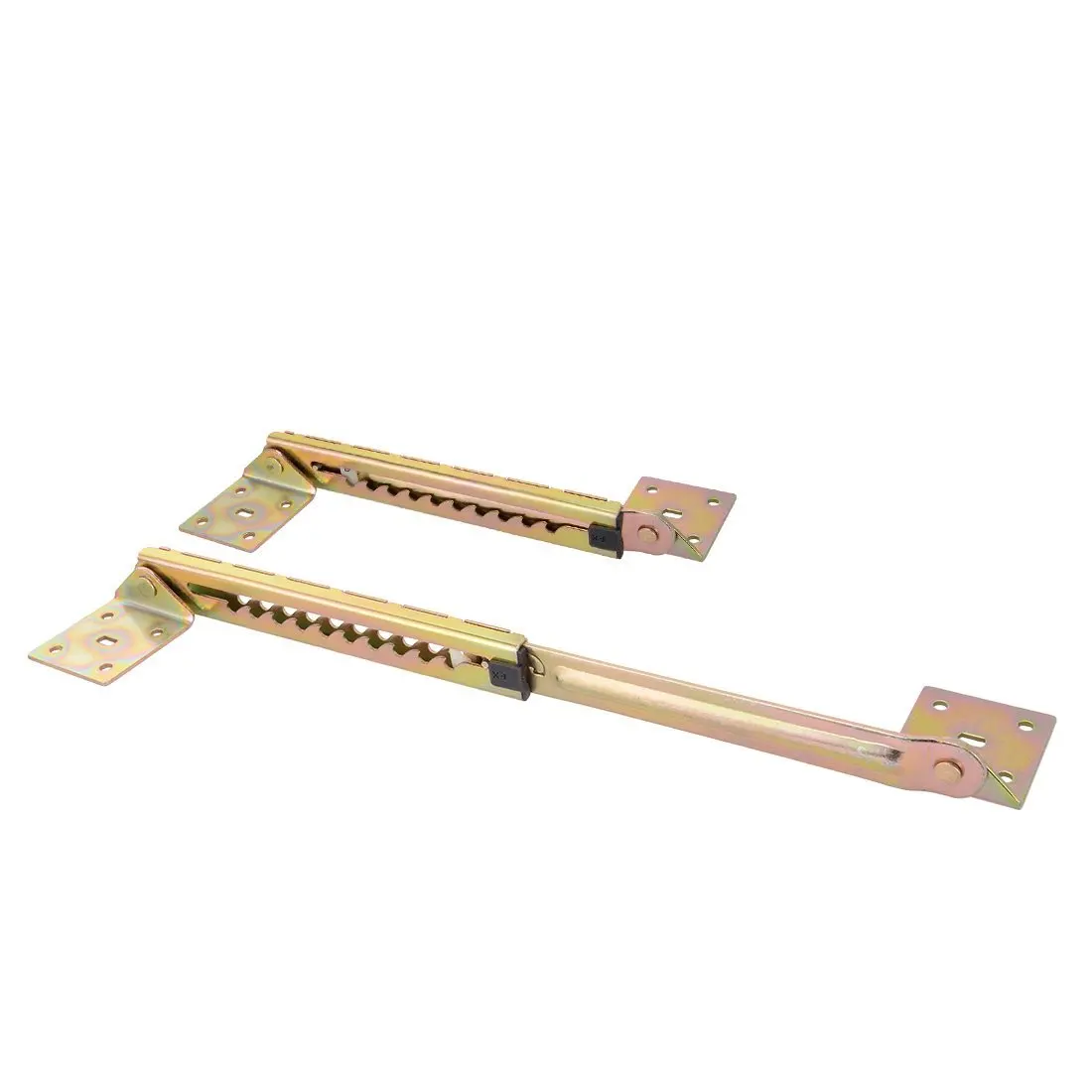 1 Pair Angle Lifting Rod Desk 10 Gear Adjusting Hinge Angle Hinge WITH Bracket