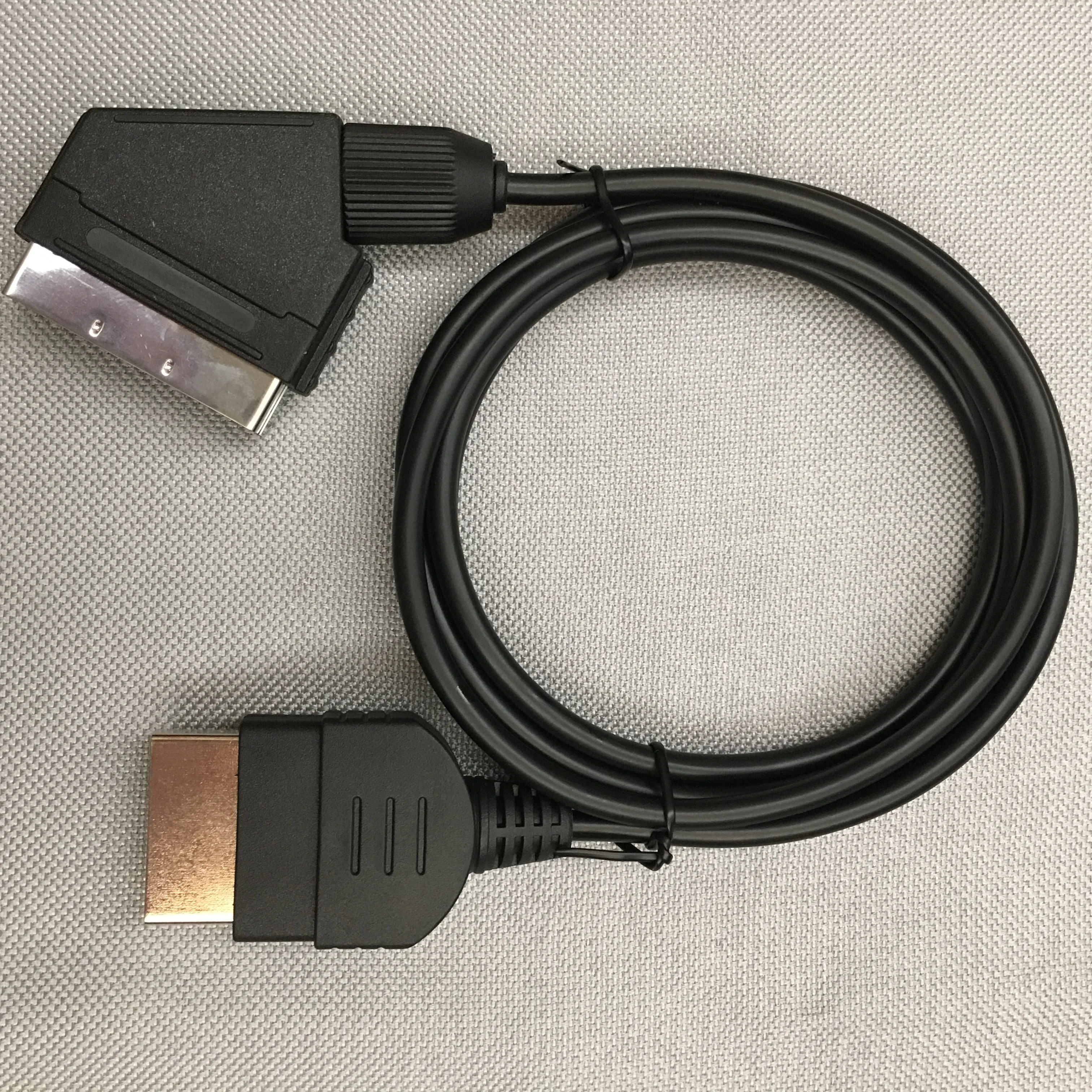 FZQWEG High quality 1 8M Audio Video AV Scart Cable for Microsoft Xbox Console