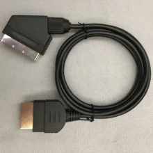 FZQWEG High quality 1 8M Audio Video AV Scart Cable for Microsoft Xbox Console