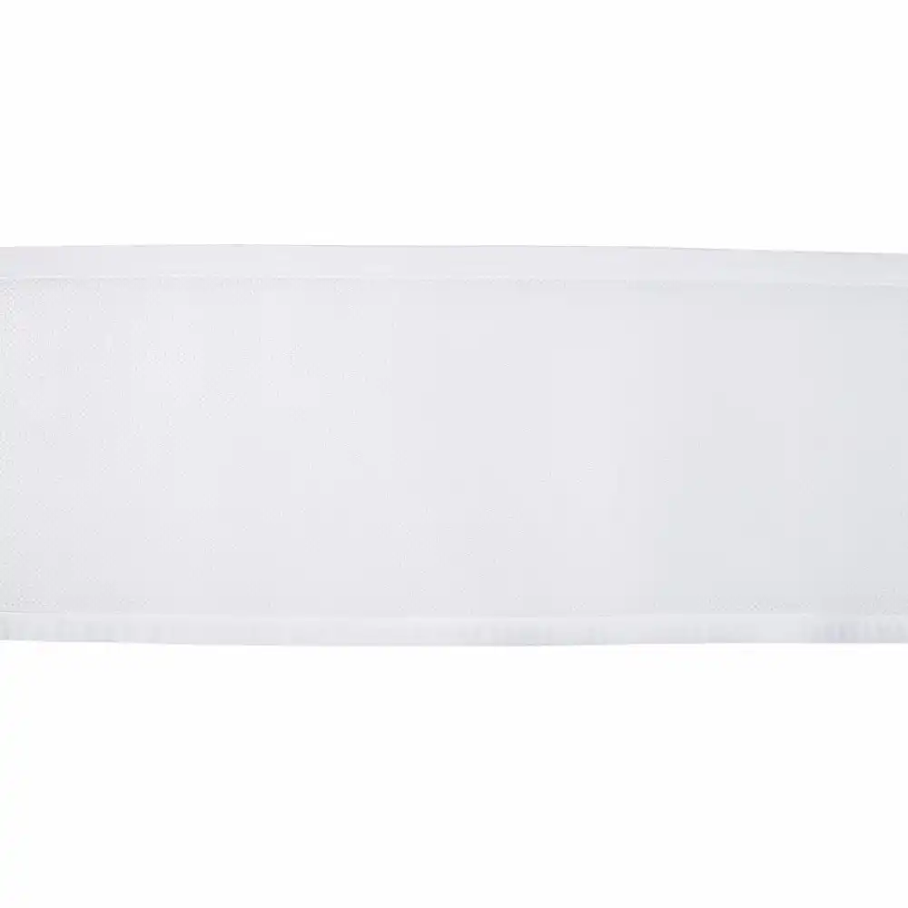 white mesh crib bumper
