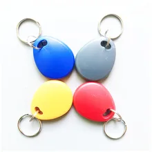 100 шт./лот 8# ID EM4305/T5577/5200 125 кГц RFID считываемый и перезаписываемый ID карты приближения брелки электронные ключи безопасности брелки fobs брелки