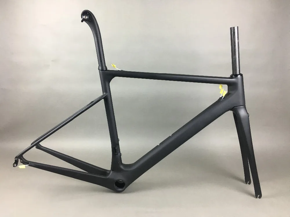 Excellent 2018 new arrival direct mount brake T1100 full matte nice marble weaves carbon road frame:frameset+fork+seatpost+headset+clmap 106 Excellent 2018 new arrival direct mount brake T1100 full matte nice marble weaves carbon road frame:frameset+fork+seatpost+headset+clmap 106