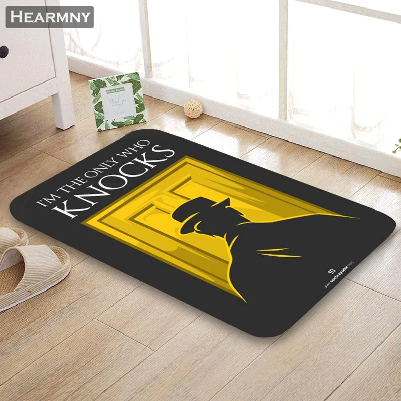 

Custom Breaking Bad Doormat Floor/Bath/Kitchen/Beach Mat Flannel Sponge Fabric 3D Printed Shaggy Decoration For Bedroom