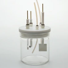 C001 Герметическая электролитическая ячейка/прямо пять-порт Герметическая электролитическая ячейка/трехэлектродная обычные электролизер