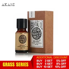 AKARZ Professional Plants Grass series top sale essential oils aromatic for aromatherapy diffusers face body skin care aroma oil