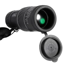 40X60 Портативный Открытый Монокуляр телескоп зум ночного оптического объектива Зрительная труба покрытие линзы с телефоном камера адаптер