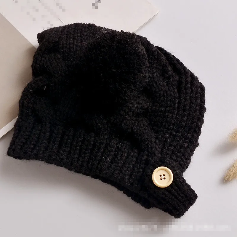 Детские шапочки beanie головные уборы при химиотерапии забавная шапка gorro женское inverno gorro inverno touca de inverno Зимняя кепка вязаная шапка