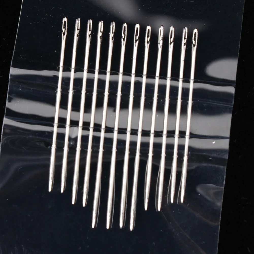 Buy 12pcs Knitting Needles Diy Handmade Elderly Blind