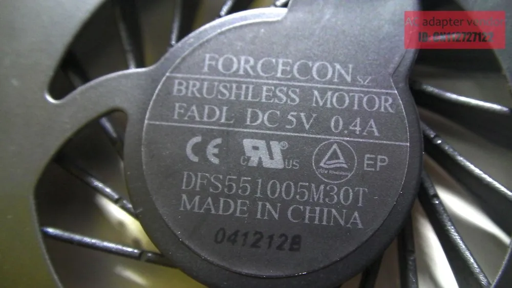 New FOXCONN NFB73B05H-001 FSFA10M DC5V 0.40A fã