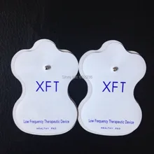 DHL Замена электрода Массажер Акупунктура колодки 1000 шт.(500 пар) Массажер Замена колодки