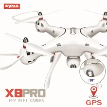 SYMA X8PRO X8 Pro GPS RC Helicopter RTF Altitude Hold RC Drone With 720P HD Camera OR Real-time 4K Wifi Camera Quadcopter VS B5W