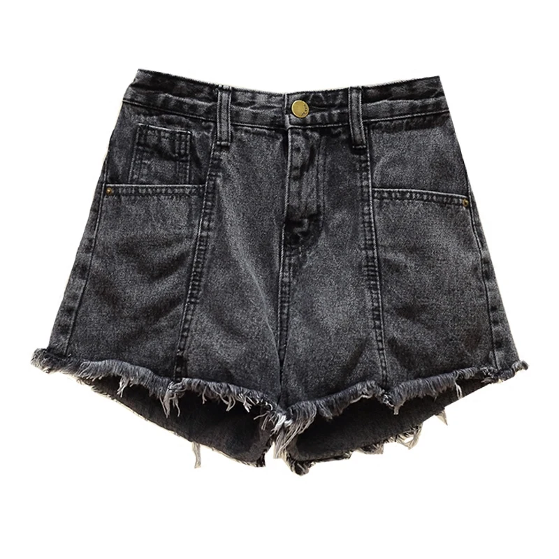 Womens Denim Shorts Women Short Jeans Black Sexy High Waist Shorts