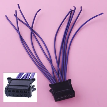 

DWCX New Car Heater Blower Resistor Wiring Loom Harness Repair Purple Wire 8200729298 Fit For Renault Megane Scenic MK2