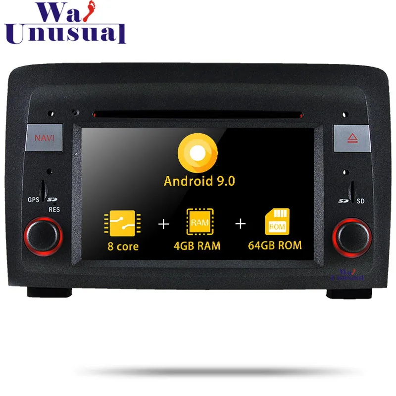 

WANUSUAL 7 Inch Android 9.0 Car GPS Navigation For Fiat Idea (2003-2007) Lancia Musa (2004-2008) DVD CD Player Radio 2 Din Video