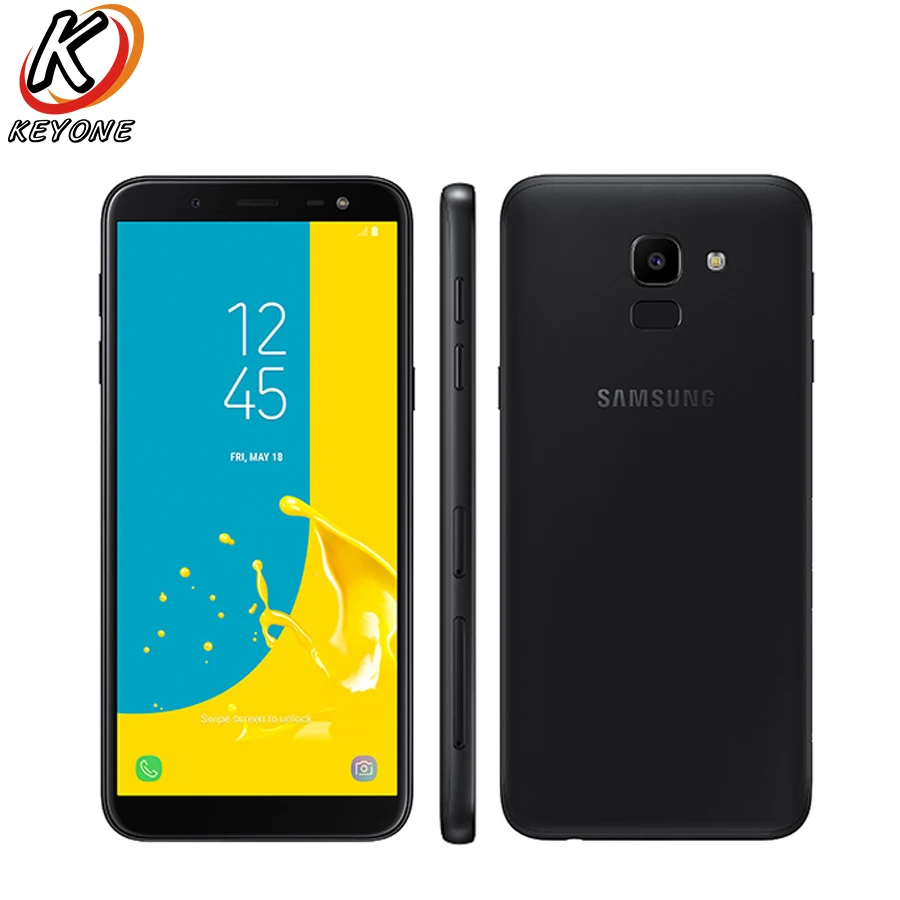 Новый Samsung Galaxy J6 D/S J600FD 4G LTE мобильный телефон 5 6 дюймов 3 ГБ Оперативная память 32