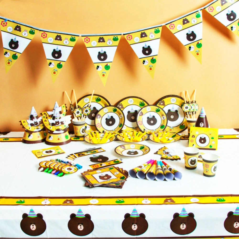 116 78 Pcs Lot Nouveau Enfants Fete D Anniversaire Decoration Ensemble Anniversaire Ours Brun Theme Fete Fournitures Bebe Fete D Anniversaire Pack Aliexpress 116 78 Pcs Lot Nouveau Enfants Fete D Anniversaire Decoration Ensemble Anniversaire Ours Brun Theme Fete Fournitures Bebe Fete D Anniversaire Pack Aliexpress