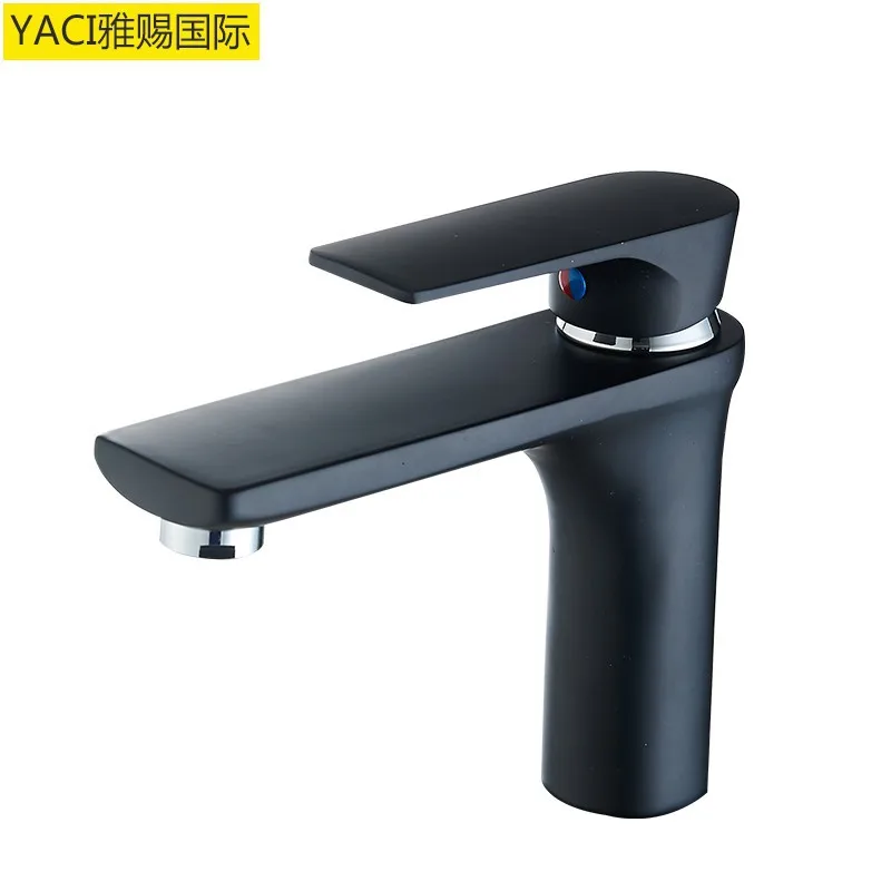 

Vidric New Foreign Trade Copper Heightening Faucet Hot and Cold Water Basin Faucet Above Counter Basin Faucet