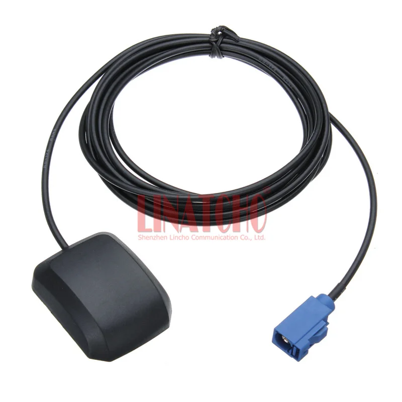 Car GPS Navigation 1575 42mhz external Fakra C connector antenna gps 3 meters cable 3