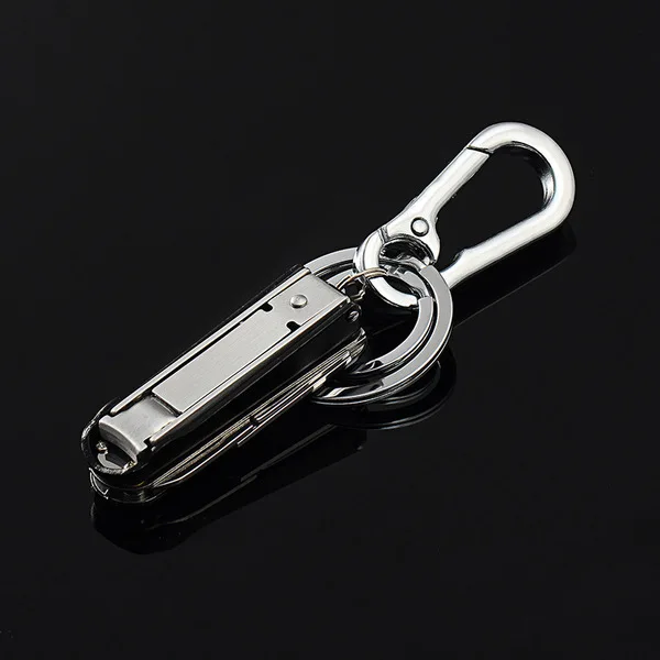 Multifunctional Key Chain Metal Key Ring for Car Key Holder Stainless ...