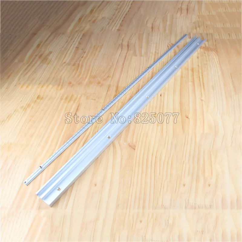 1PCS Length 800mm With Scale T-tracks T-slot Miter Track Jig Fixture Slot For Router Table Band Saw T-tracks JF1202