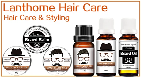 Lanthome Оригинальное масло для роста бороды, стимулятор роста усов, натуральное масло для ускорения роста бороды, увлажняющее масло для волос на лице