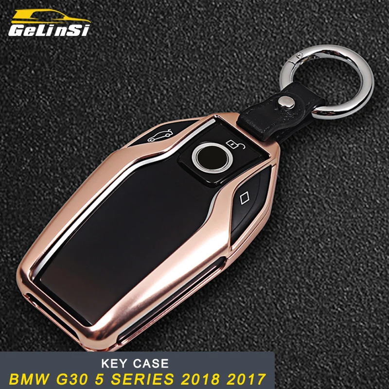 GELINSI для BMW G30 5 series 2018 2017 18 X3 G01 крышка ключей из алюминиевого сплава колпачок