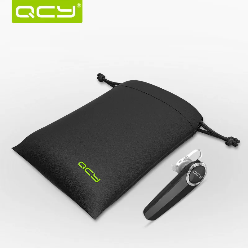Original Brand QCY PU Leather Soft Storage Bag Pouch Case for Bluetooth